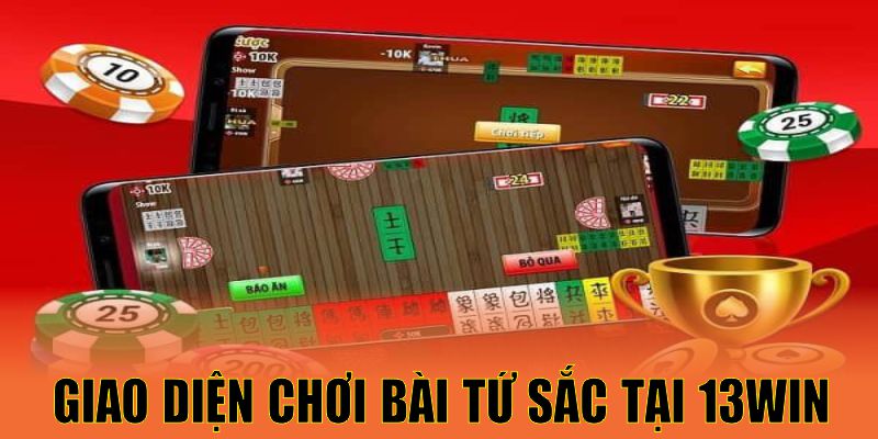 Giao diện chơi bài tứ sắc tại 13win – nơi luyện kỹ năng đỉnh cao
